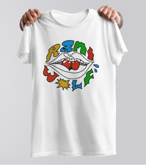 Remi Wolf Colorful Mouth Cherries T-Shirt