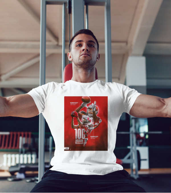 Tampa Bay Buccaneers Mike Evans 100 Career Receiving Touchdowns Graced By Greatness T-Shirt