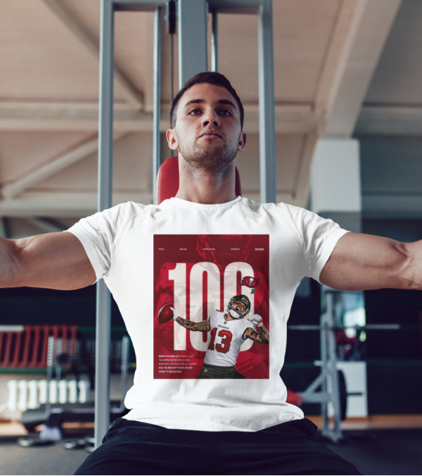 Tampa Bay Buccaneers Mike Evans 100 TDs Fifth Fastest NFL History Receiver T-Shirt