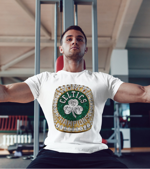 Celtics Champions 2024 Championship Ring T-Shirt