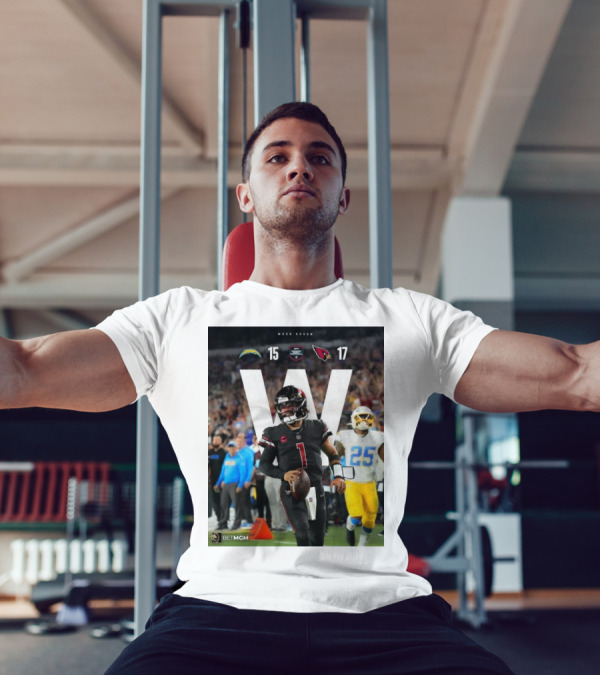 Week Seven Los Angeles Chargers Vs Arizona Cardinals 15-17 Monday Night Football 2024 Sports Victory BetMGM T-Shirt