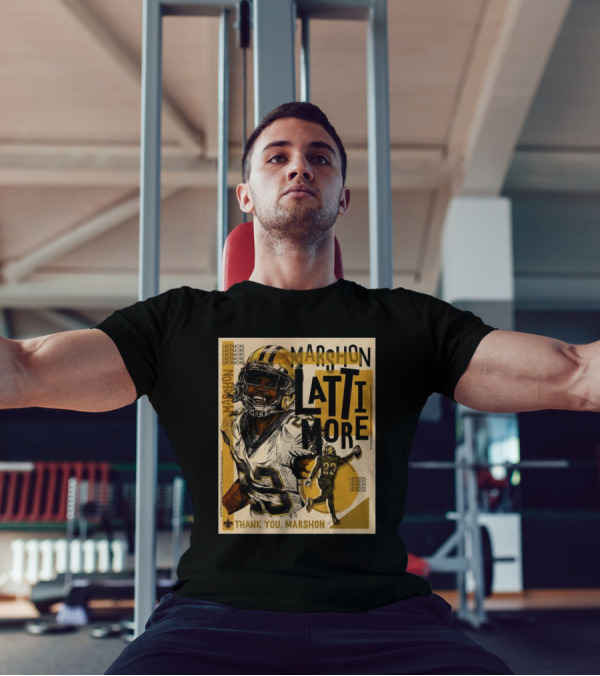 New Orleans Saints Marshon Lattimore Thank You Lattimore T-Shirt