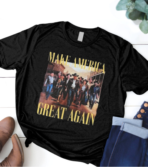 Make America Great Again Cowboys Team Trump T-Shirt