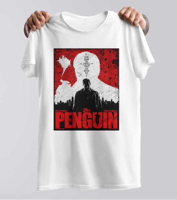 Colin Farrell Cristin Milioti The Penguin Tear Down The Empire From The Inside Out Suffering T-Shirt