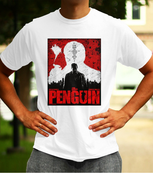 Colin Farrell Cristin Milioti The Penguin Tear Down The Empire From The Inside Out Suffering T-Shirt