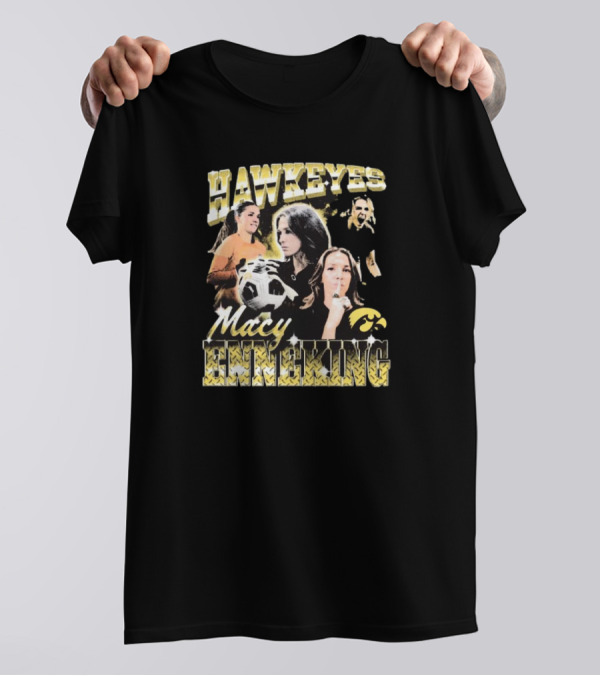 Hawkeyes Macy Enneking Iowa Soccer T-Shirt