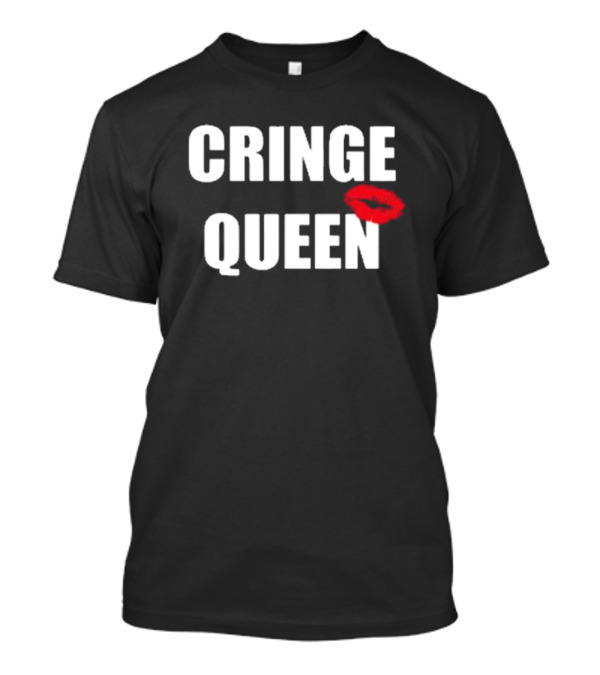 Cringe Queen Lip Print T-Shirt