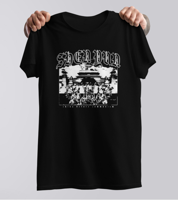 Shen Yun Metal China Before Communism Pagoda And Performers T-Shirt