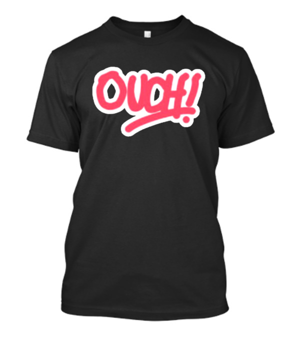 Ouch Matt Watson New Bold Retro Text T-Shirt