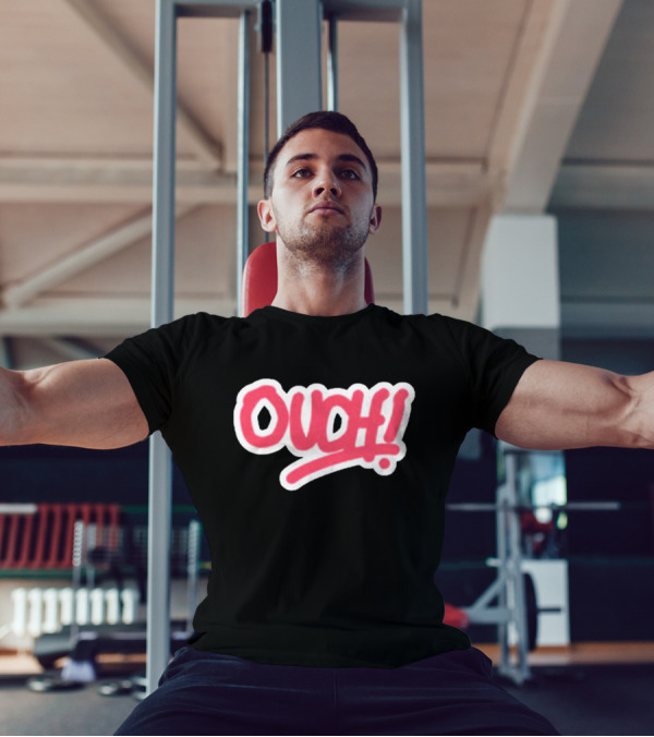 Ouch Matt Watson New Bold Retro Text T-Shirt