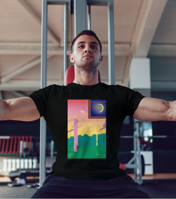 Khruangbin Alcatraz Milan Italy November 11 2024 Moon Eclipse T-Shirt