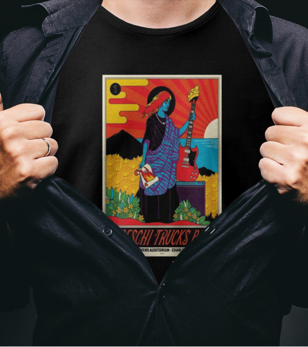 Tedeschi Trucks Band November 12 2024 Ovens Auditorium Charlotte North Carolina T-Shirt