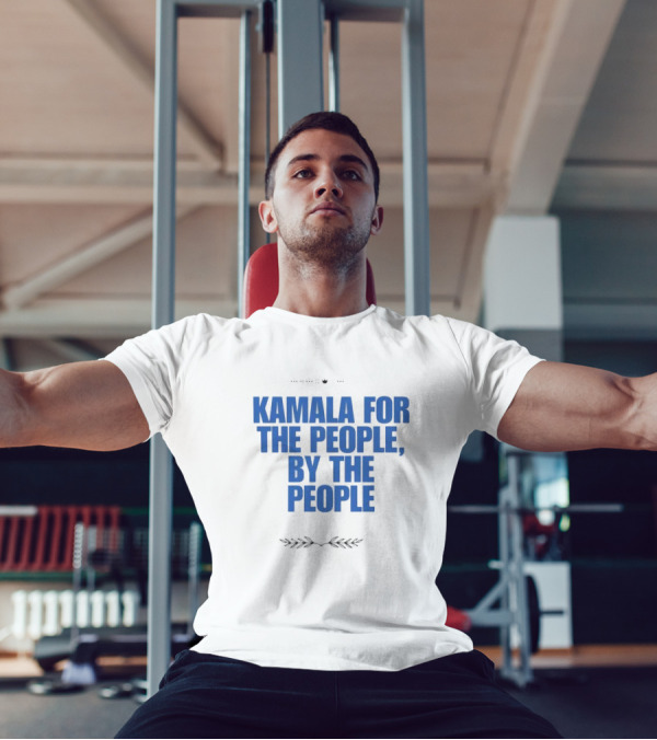 Kamala For The People By The People Laurel Crown T-Shirt