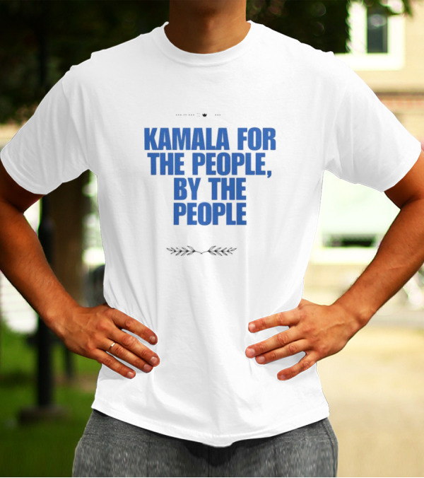 Kamala For The People By The People Laurel Crown T-Shirt