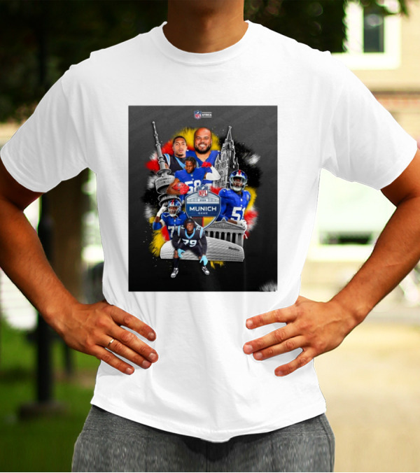 NFL Africa 2024 International Games Munich Germany Giants Vs Panthers T-Shirt