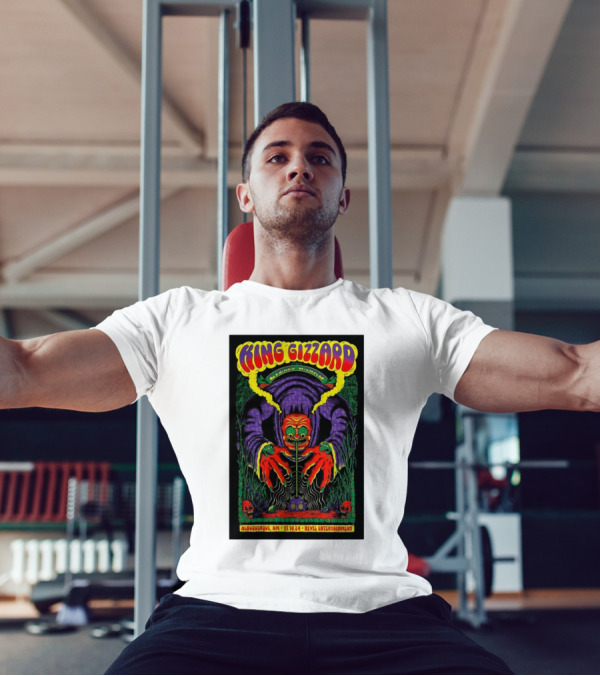 King Gizzard And The Lizard Wizard Albuquerque NM 11.10.24 Revel Entertainment T-Shirt