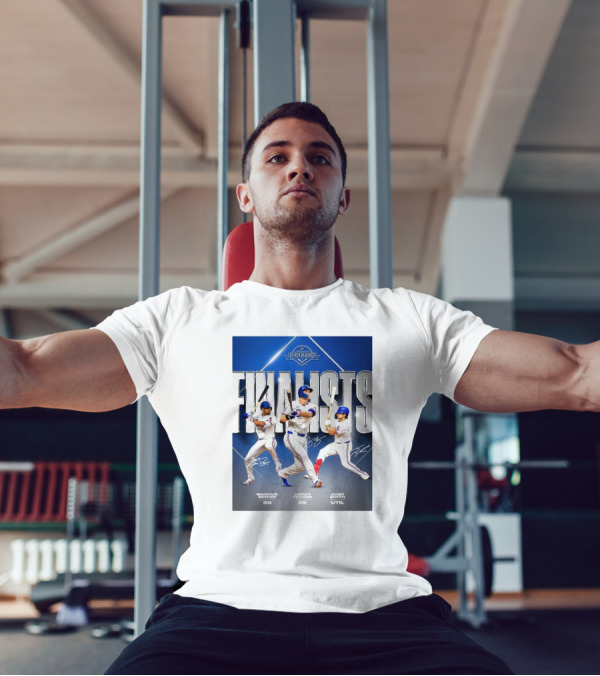 Marcus Semien Corey Seager Josh Smith Texas Rangers Silver Slugger Finalists T-Shirt