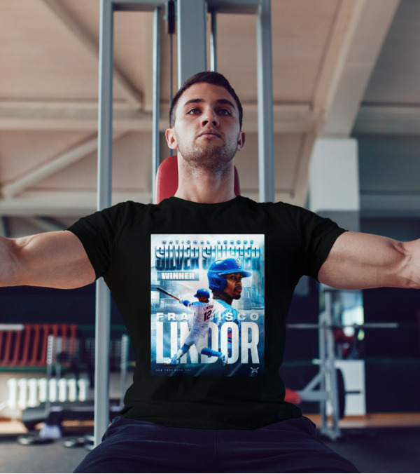 Francisco Lindor National League Silver Slugger Winner New York Mets 12 T-Shirt