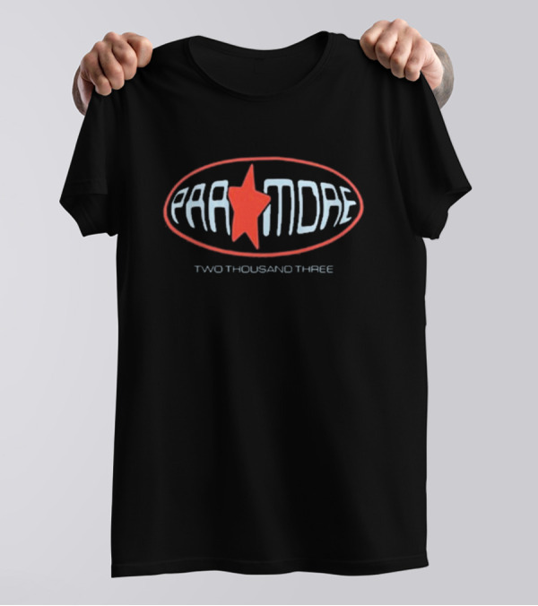 Paramore Red Star 2003 Logo Two Thousand Three T-Shirt