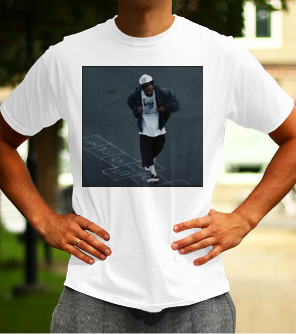 Carlos Boozer Wearing Not Like Us Kendrick Lamar Hopscotch T-Shirt