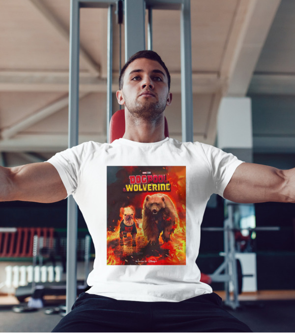 Marvel Studios DogPool And Wolverine November 12 Disney T-Shirt