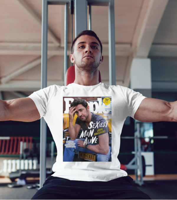 People November 2024 Special Issue Sexiest Man Alive John Krasinski Always Smart Always Funny Bringing Some Good News T-Shirt