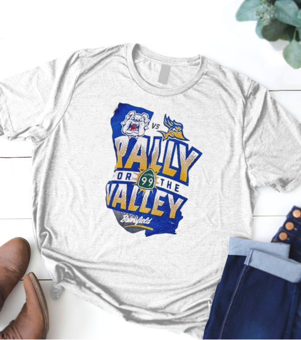 Georgia Bulldogs Vs Los Angeles Chargers Highway 99 Rally For The Valley Bakersfield T-Shirt