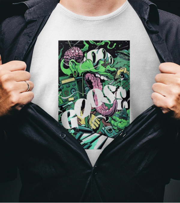 Goose Anthem Washington DC Nov 12-13 2024 Alien Psychedelic T-Shirt