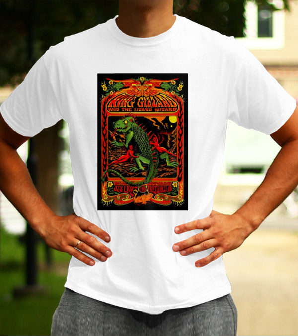 King Gizzard And The Lizard Wizard November 13 2024 JJ’s Live Fayetteville AR Psychedelic Concert T-Shirt