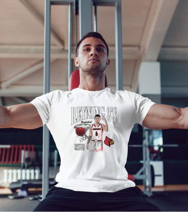 Reyne Smith Reyning 3’s Louisville Cardinals Basketball T-Shirt