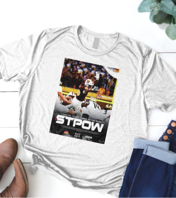 STPOW Martell Hughes Arizona State Sun Devils Special Teams Player Of The Week T-Shirt