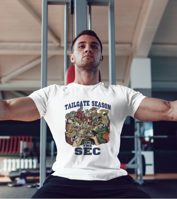 Tailgate Season In The SEC Mascot Gathering T-Shirt