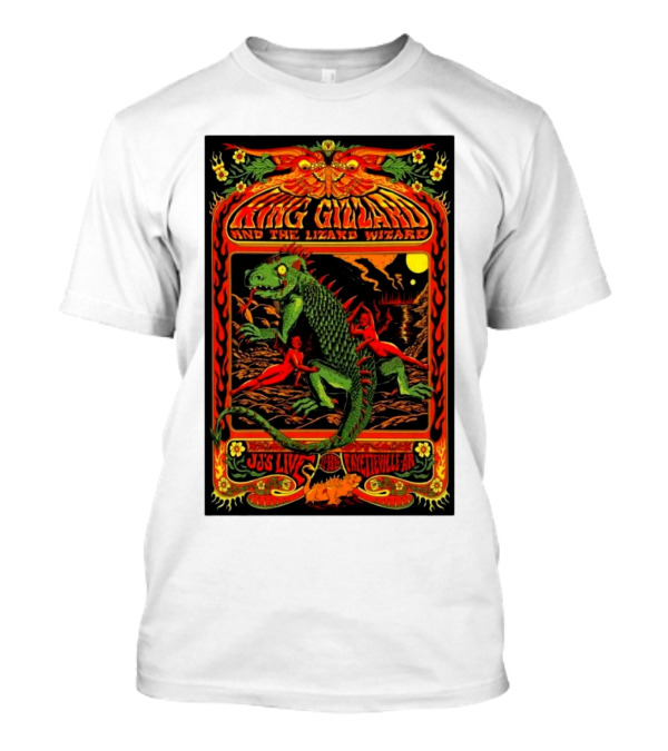 King Gizzard And The Lizard Wizard JJS Live Fayetteville AR Tour 11-13-2024 T-Shirt