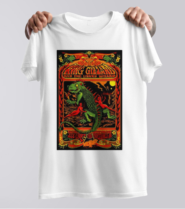 King Gizzard And The Lizard Wizard JJS Live Fayetteville AR Tour 11-13-2024 T-Shirt