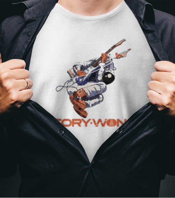 Cory Wong Astronaut Playing Guitar In Space Tour T-Shirt