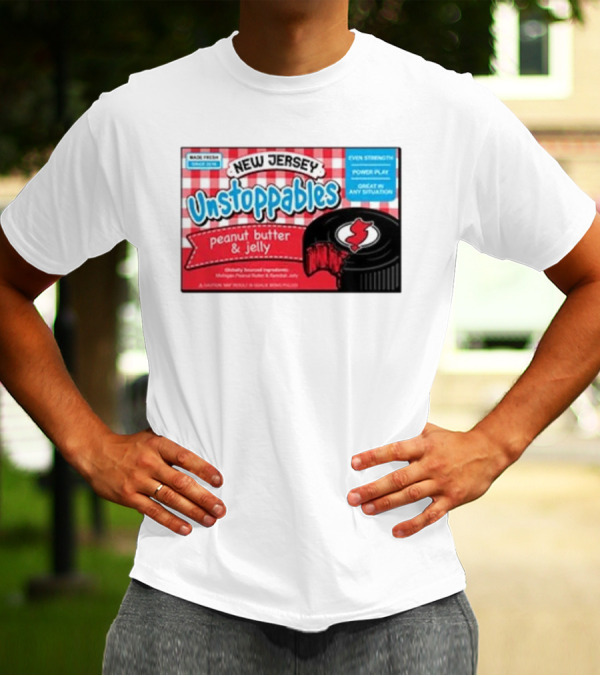 New Jersey Unstoppables Peanut Butter And Jelly Even Strength Power Play T-Shirt