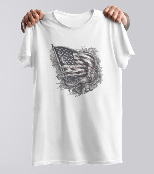 Forever Grand Old Flag 2024 American Patriotic T-Shirt