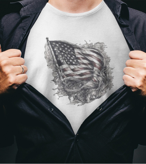 Forever Grand Old Flag 2024 American Patriotic T-Shirt