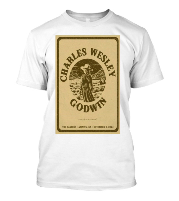 Charles Wesley Godwin The Eastern Atlanta GA November 9 2024 Show T-Shirt
