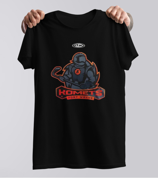 Fort Wayne Komets Blackout Night 2024 Hockey Logo Kometes Fort Wayne Hockey Player T-Shirt