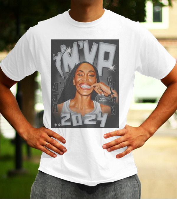 A'ja Wilson MVP Playa Society T-Shirt