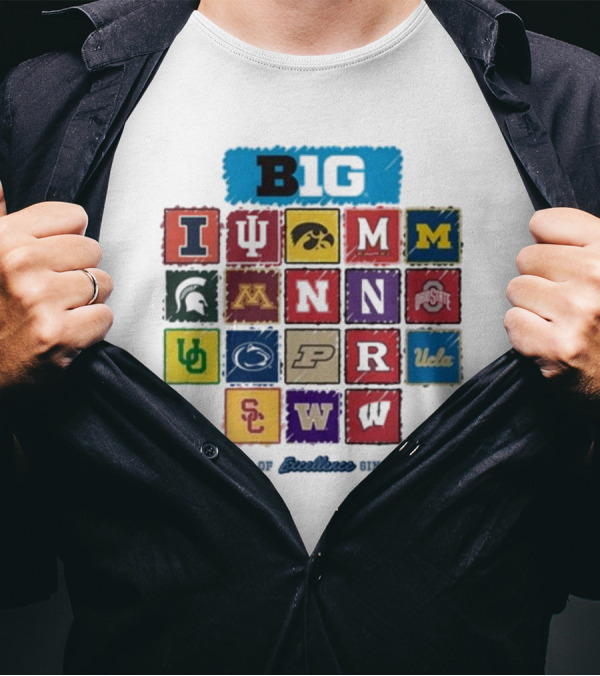 Big Ten Homefield 2024 Inaugural Year A Legacy Of Excellence Since 1896 T-Shirt