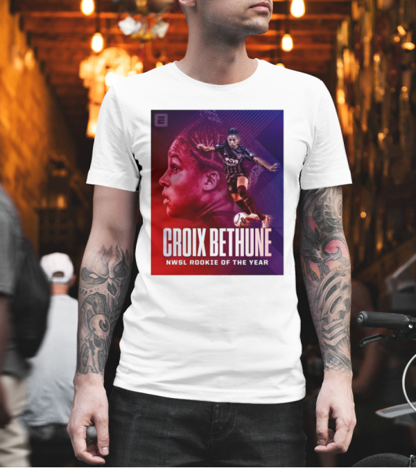 Croix Bethune NWSL Rookie Of The Year T-Shirt
