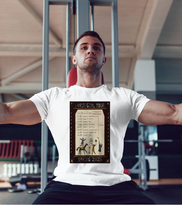 HORSEGIRL TOUR SPRING 2025 CHICAGO PHILADELPHIA WASHINGTON RICHMOND RALEIGH WASHINGTON BROOKLYN ICONIC SYMBOLS BANDING TOGETHER T-Shirt