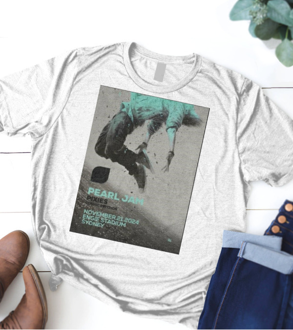 Pearl Jam Pixies Cosmic Psychos Engie Stadium Sydney November 21 T-Shirt