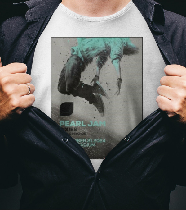 Pearl Jam Pixies Cosmic Psychos Engie Stadium Sydney November 21 T-Shirt