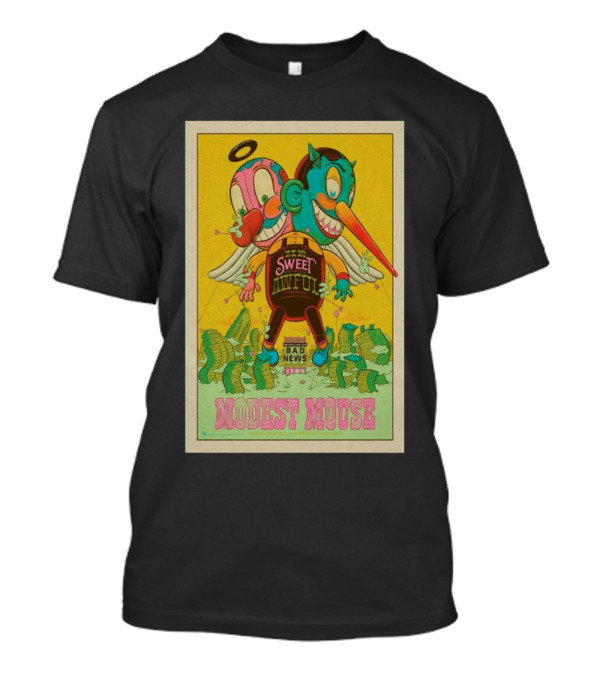 Modest Mouse Sweet Awful Bad News Brooklyn Steel Tour Nov 21 T-Shirt