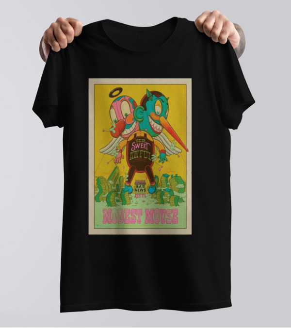 Modest Mouse Sweet Awful Bad News Brooklyn Steel Tour Nov 21 T-Shirt