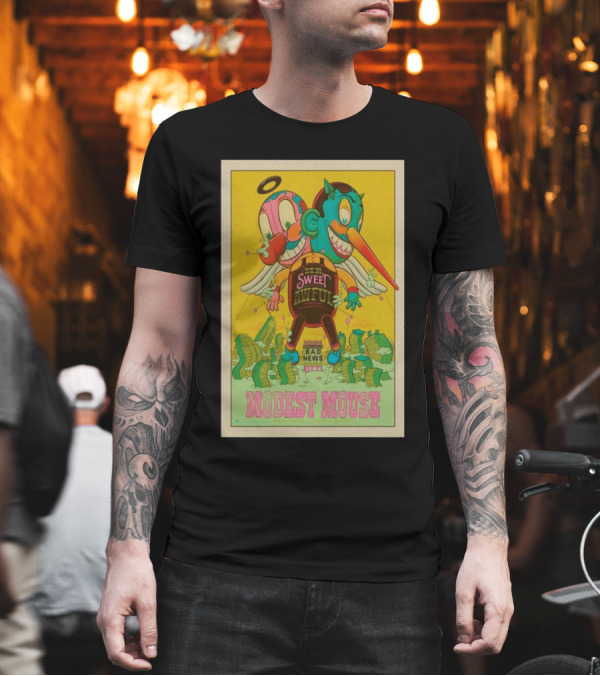 Modest Mouse Sweet Awful Bad News Brooklyn Steel Tour Nov 21 T-Shirt