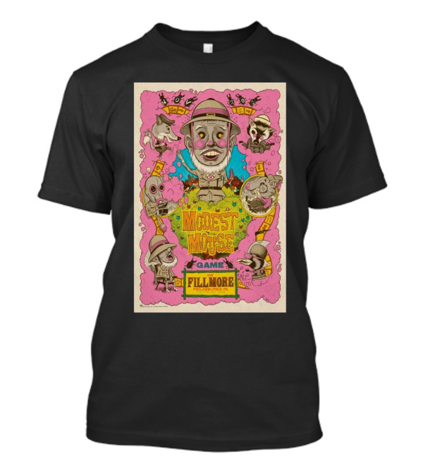 Modest Mouse Game The Fillmore Philadelphia PA Nov 20 T-Shirt